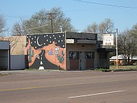 USA - Sayre OK - Route 66 Bar & Mural (20 Apr 2009)